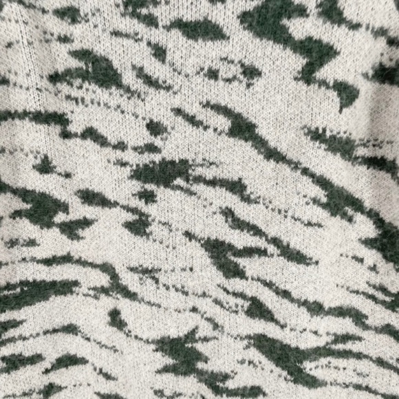 Madewell Thornton Animal Print Mockneck Sweater - Picture 5 of 10